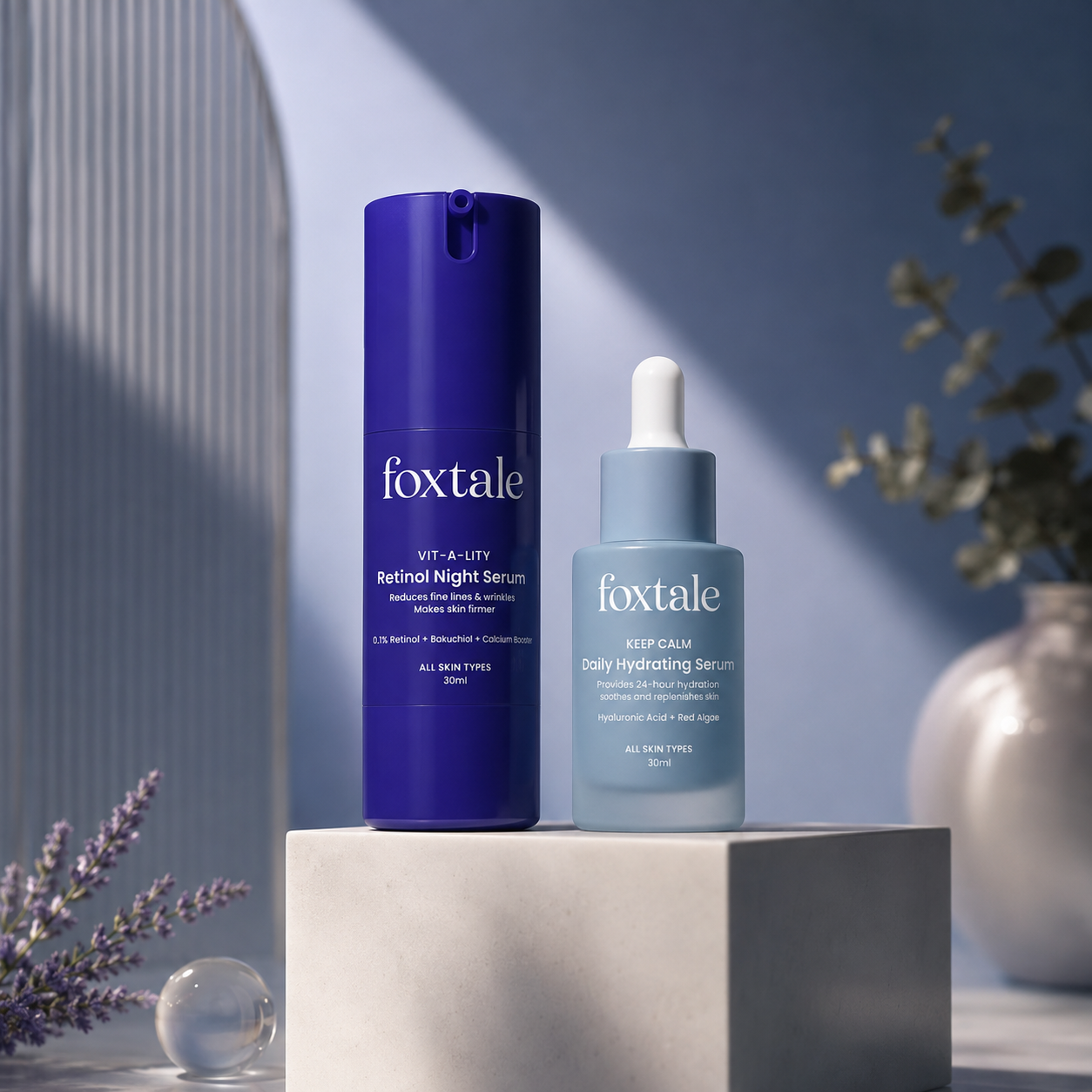 Foxtale retinol night serum - 30ml