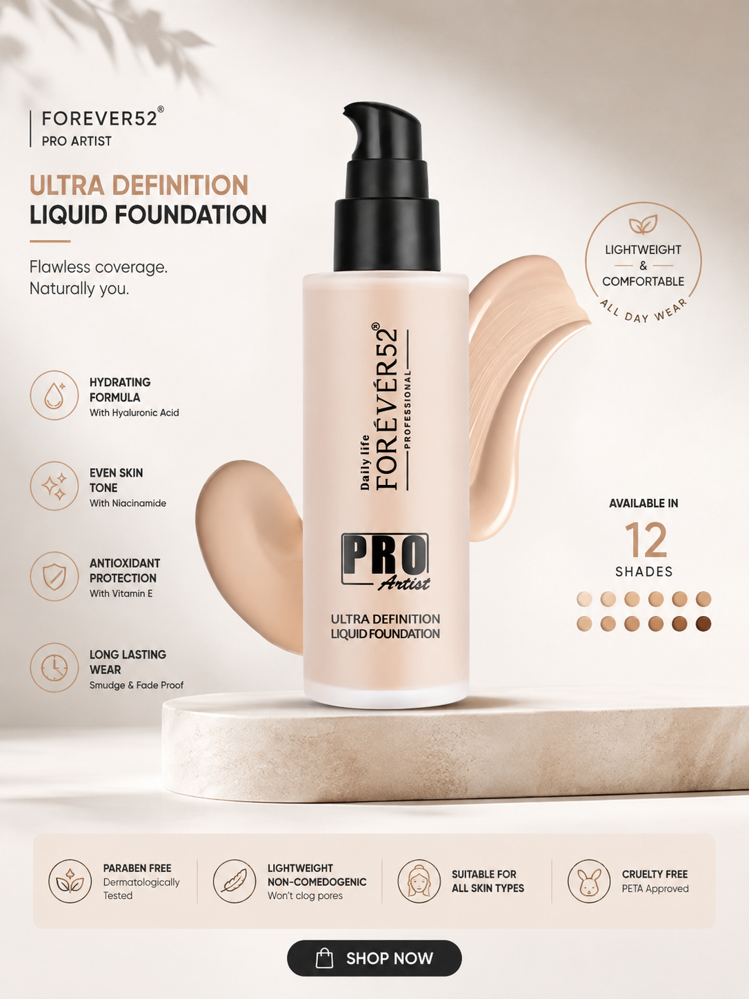 FOREVER52 PRO ARTIST FOUNDATION
