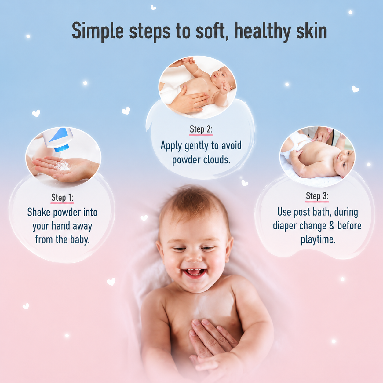 SEBA MED BABY POWDER FOR DELICATE SKIN WITH OLIVE OIL 200G