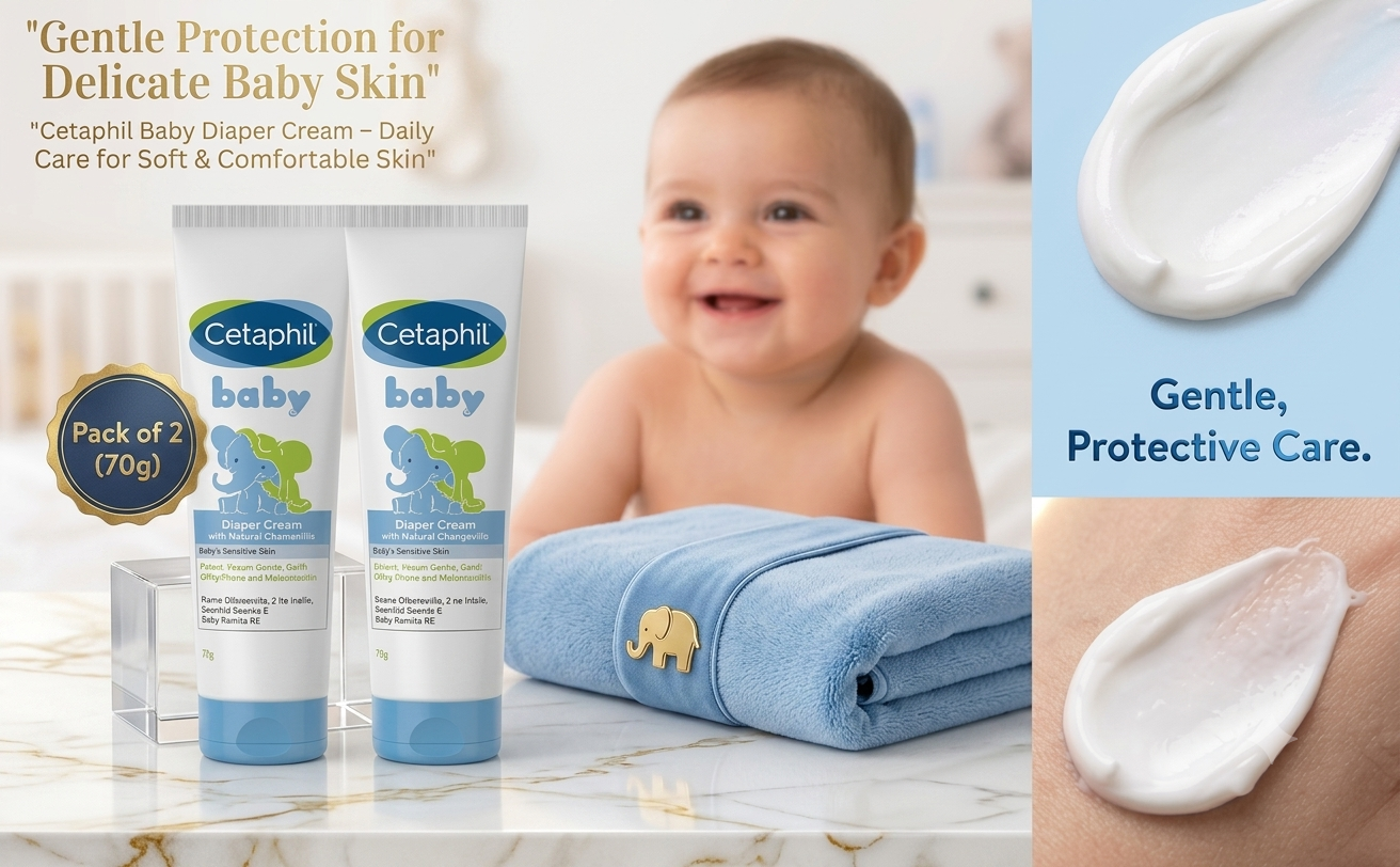 CETAPHIL BABY SOOTHING MOISTURISING CREAM 100G