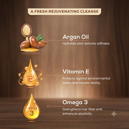QOD Professional Argan Shampoo (300ml)