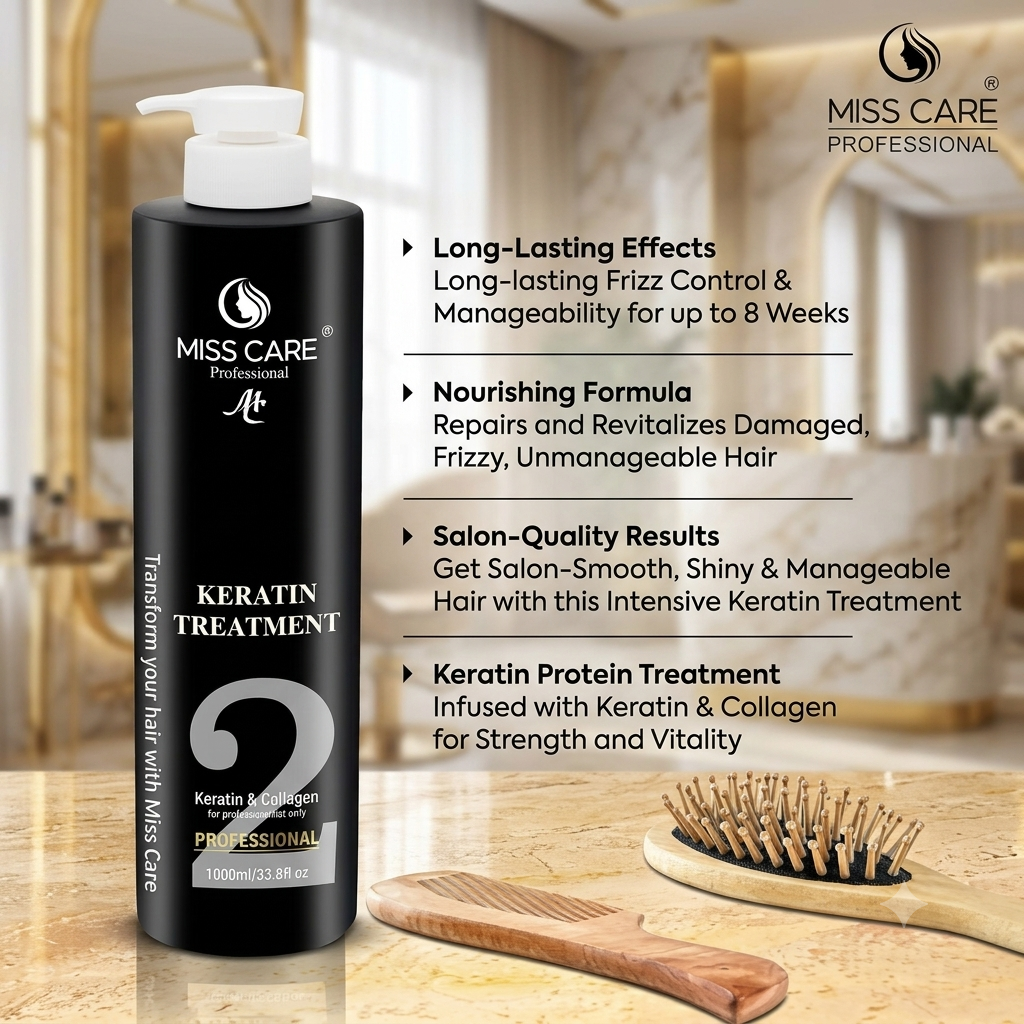 Miss Care Professional Keratin Treatment Protein & Collagen – 1000ml