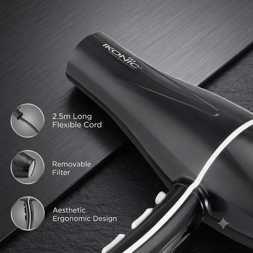 IKONIC Professional Hair Dryer Pro 2100+