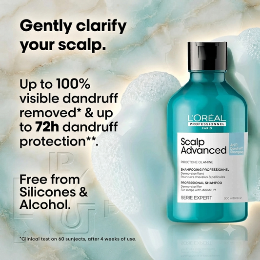LOREAL PROFESSIONAL SCALP ADVANCED ANTI DANDRUFF SHAMPOO 300ML