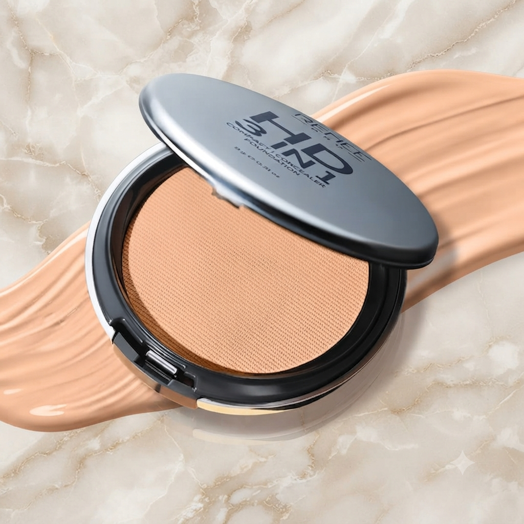RENEE Pro HD 3-in-1 Compact | Concealer Foundation 9g