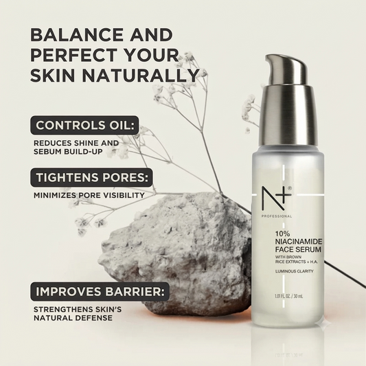 N+ PROFESSIONAL 10% NIACINAMIDE FACE SERUM 30ML