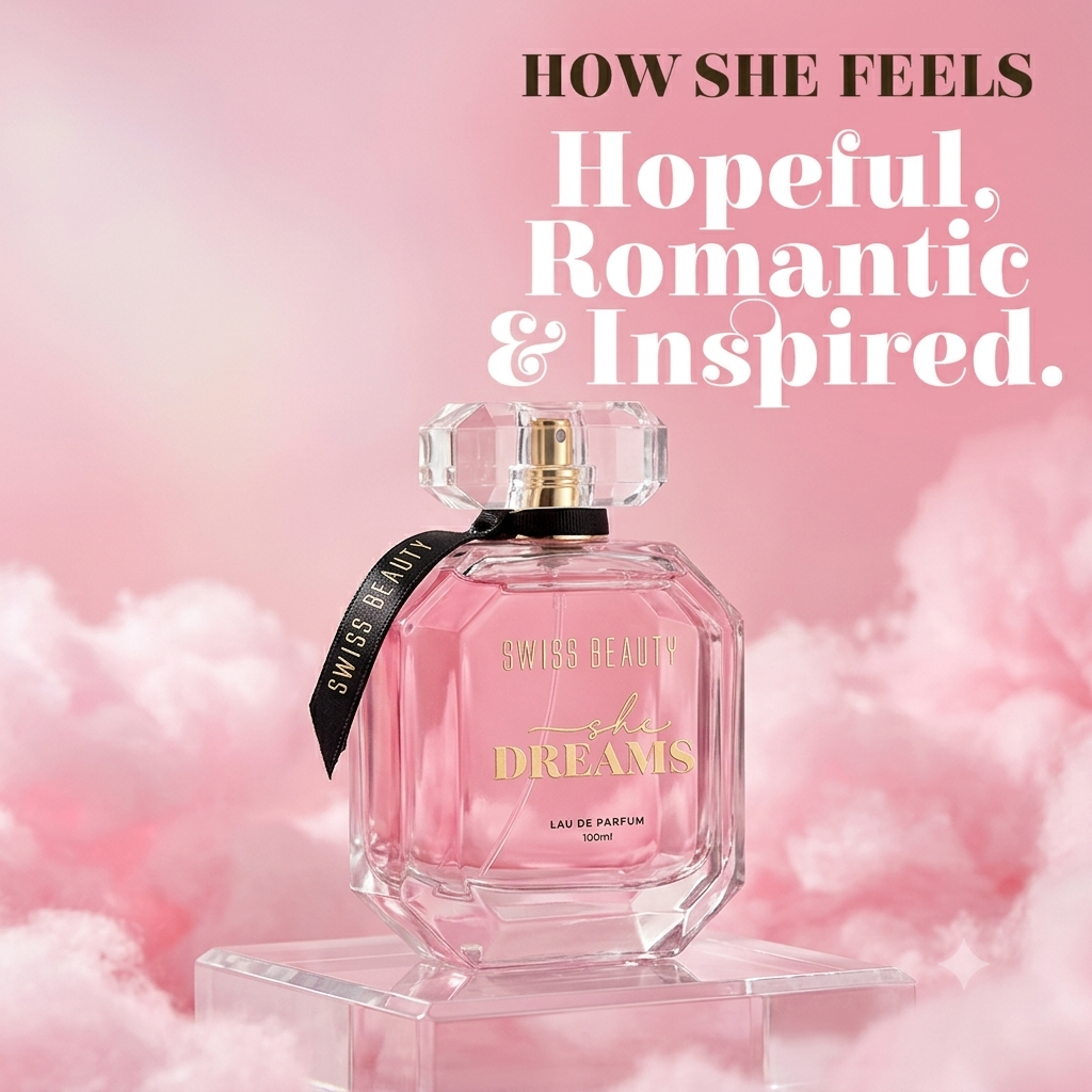 Swiss Beauty She Dreams Eau de Parfum – 100ml