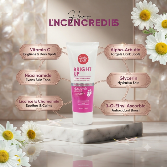 CATHY DOLL BRIGHT UP CLEANSING FOAM 150ML