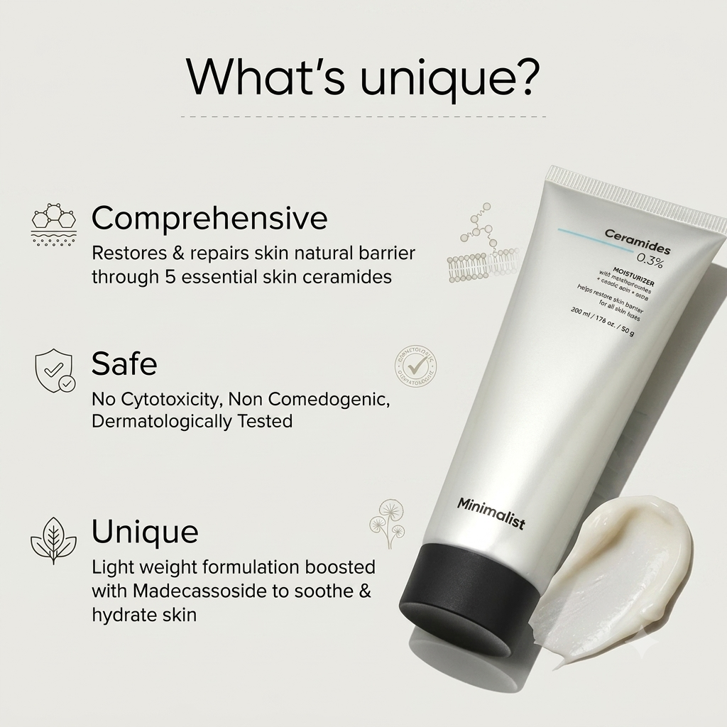 MINIMALIST CERAMIDES 0.3% MOISTURIZER 50G