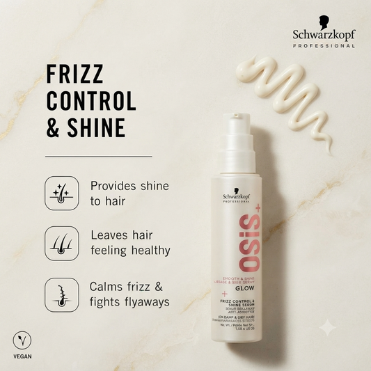 Schwarzkopf Professional OSiS+ Smooth & Shine Lissage & Brillance Glow | 50ml