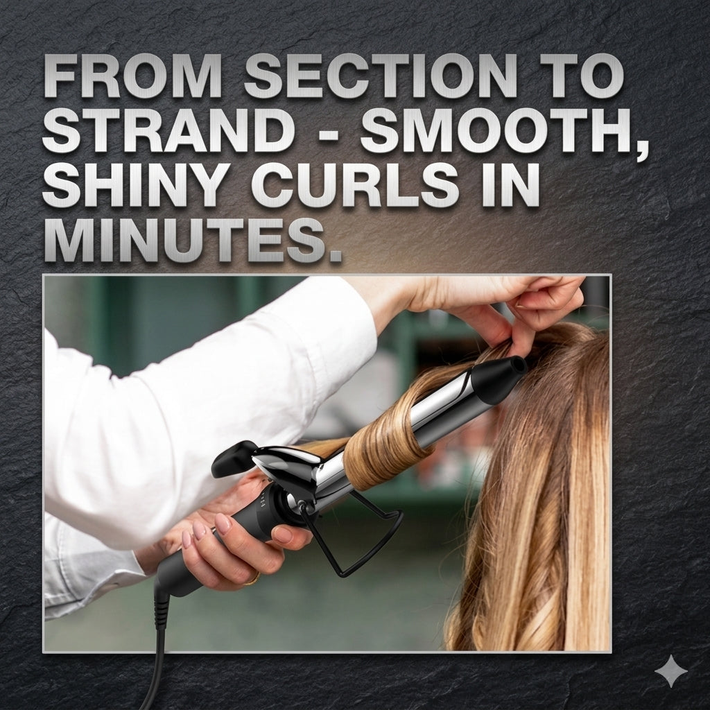 IKONIC Professional Hair Curler Curling Tong CT-22 2.0