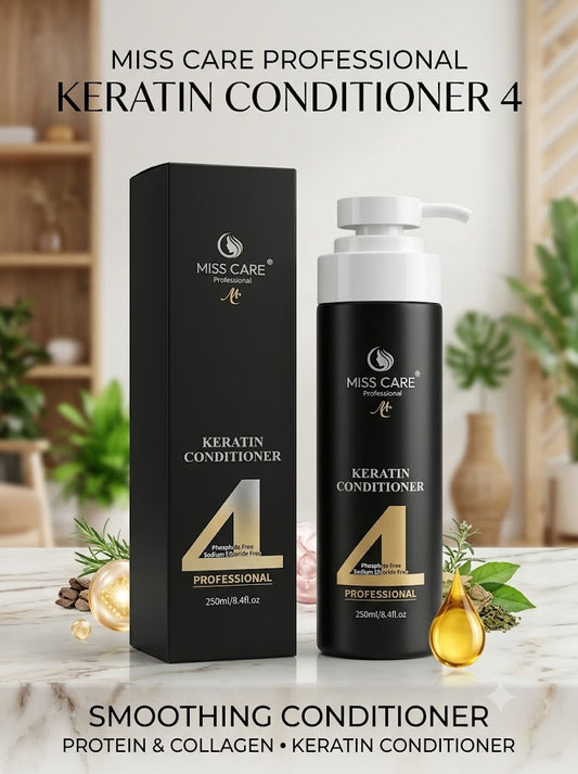 Miss Care Professional Keratin Conditioner 250ml × 4