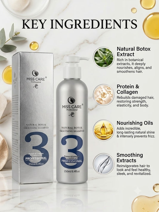 Miss Care Professional Natural Botox Smoothing Shampoo 250ml