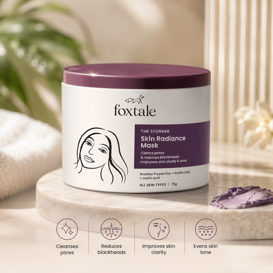 Foxtale the stunner skin radiance mask - 75g (without monocarton) 75g