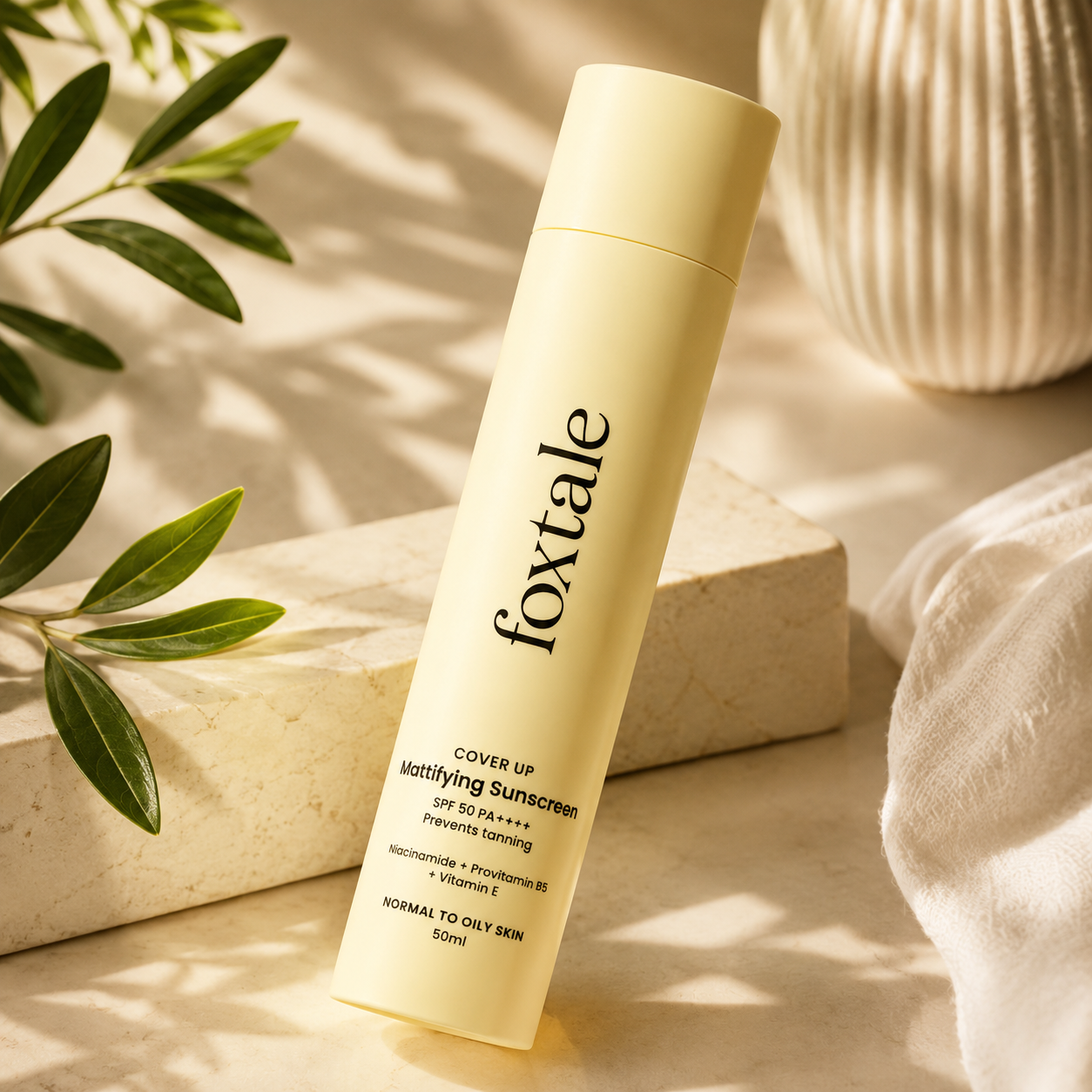 foxtale matte sunscreen 50ml