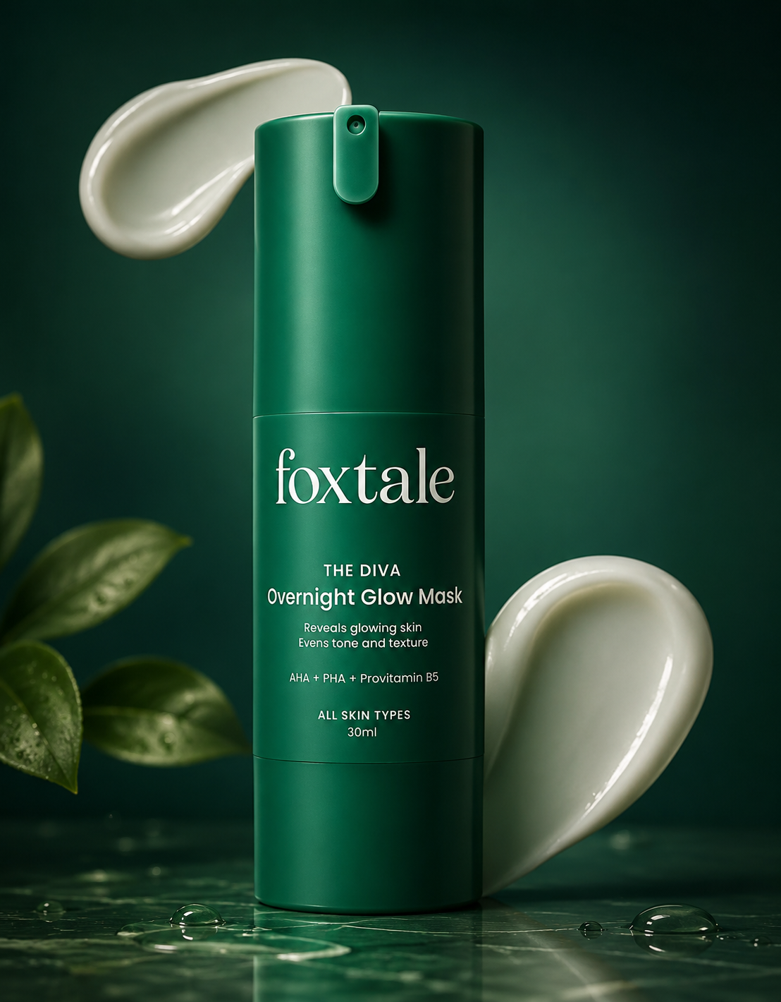 FOXTALE DIVA OVER NIGHT GLOW MASK 30ML