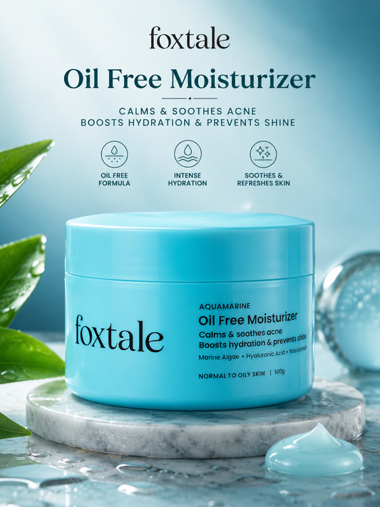 foxtale oil free moisturizer 100ml