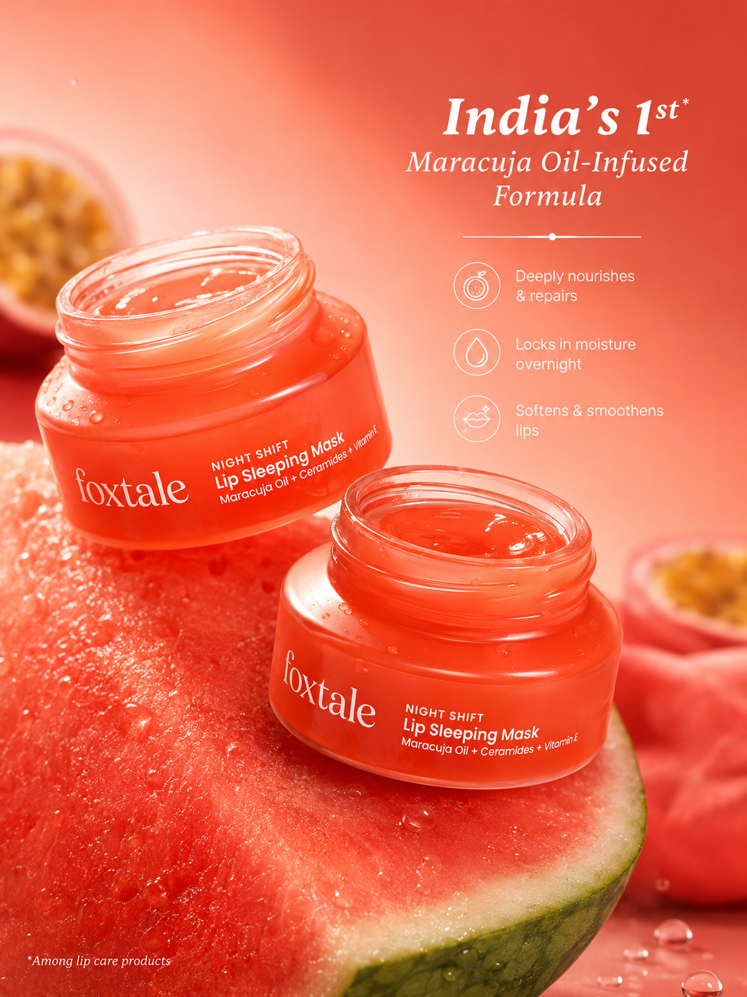 Foxtale night shift lip sleeping mask - 12g