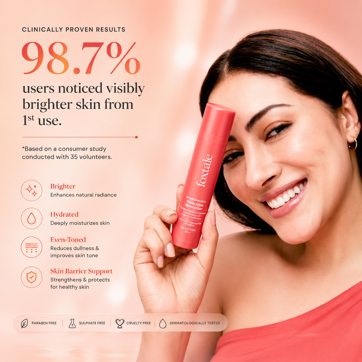 Foxtale super glow moisturizer 50ml