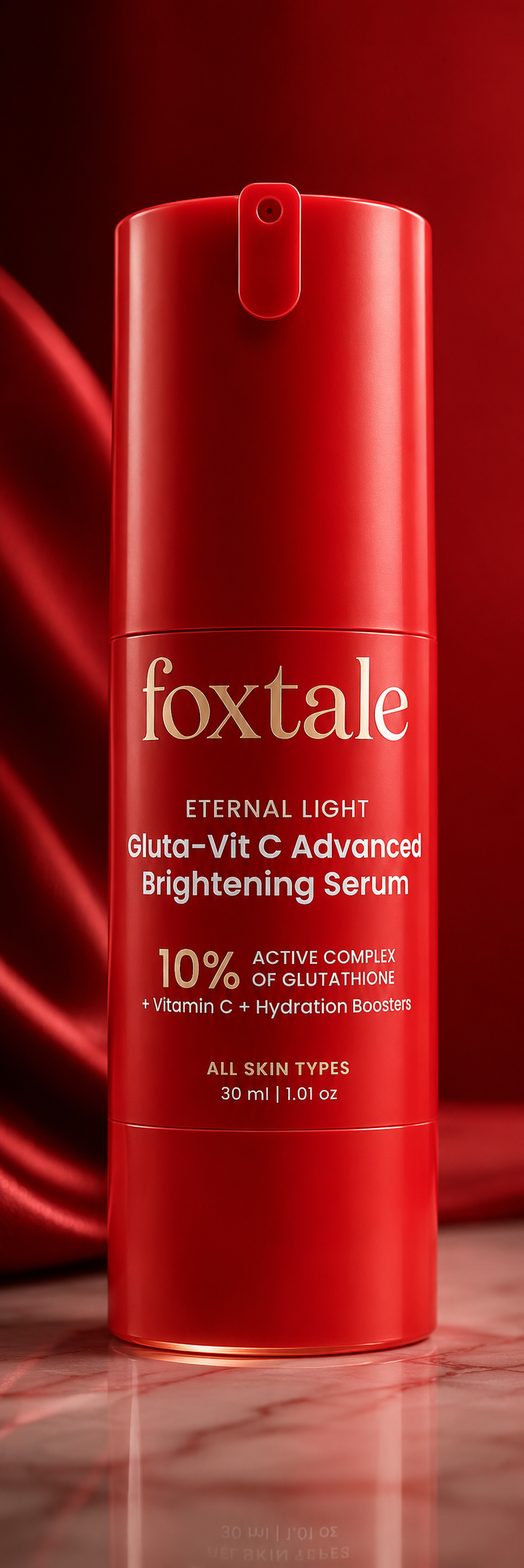 foxtale eternal light gluta vitamin c advanced brightening serum 30ml