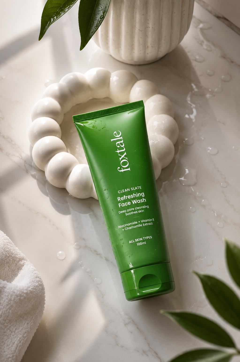 Foxtale clean slate refreshing face wash 100 ml