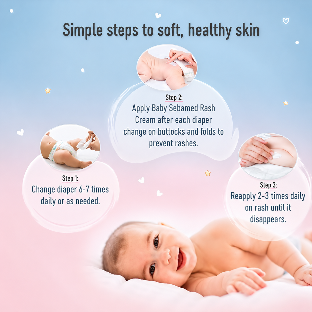 SEBA MED BABY CREAM EXTRA SOFT 200ML