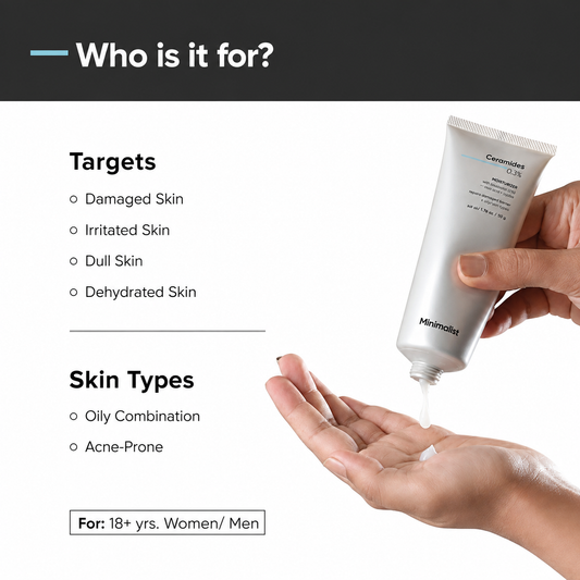 MINIMALIST CERAMIDES 0.3% MOISTURIZER 50G