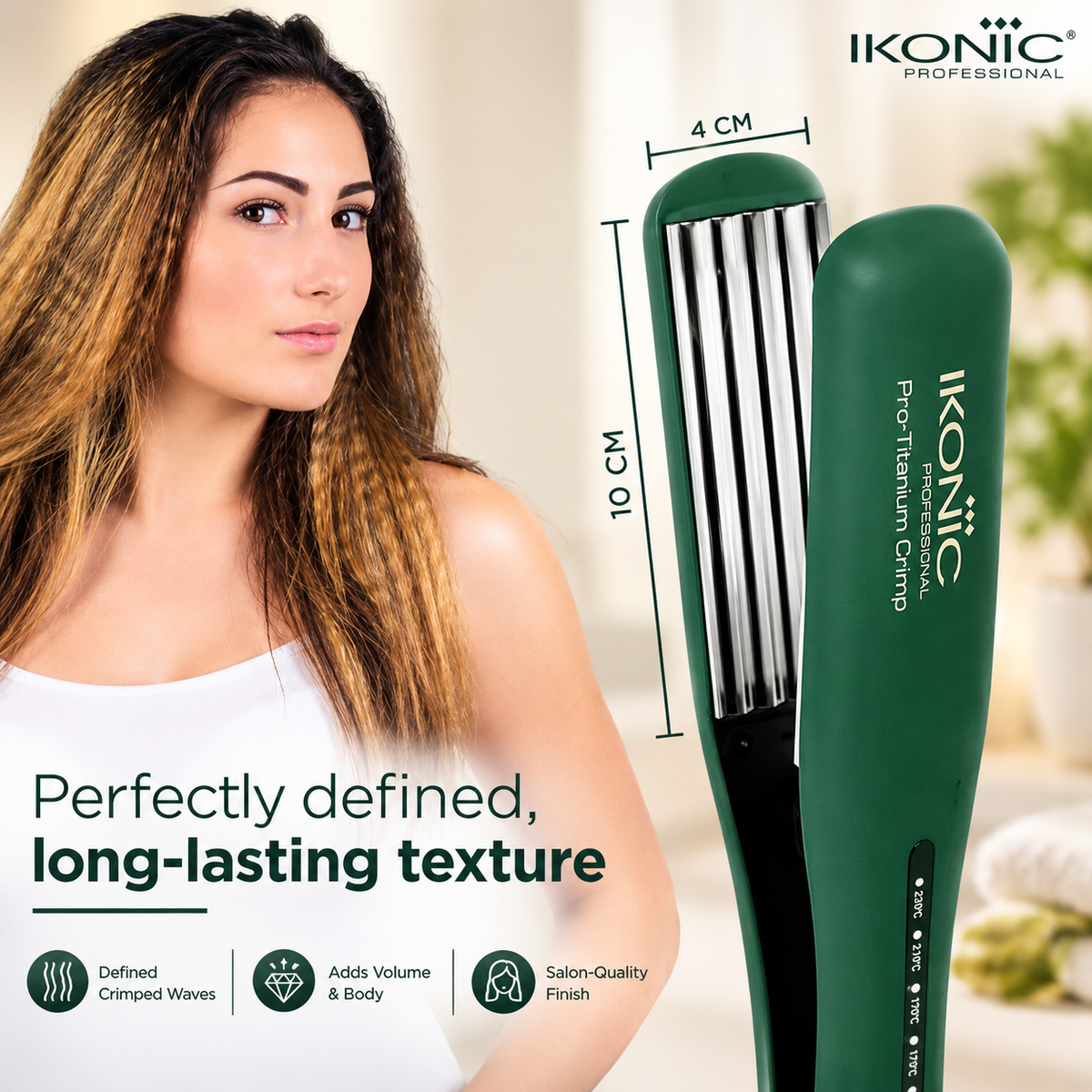 IKONIC Professional Pro Titanium Crimp