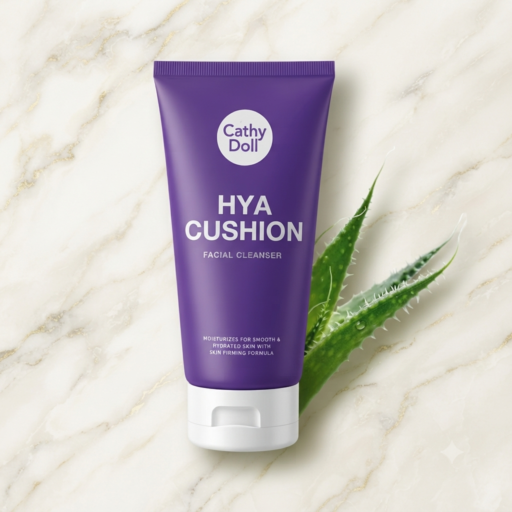 CATHY DOLL HYA CUSHION FACIAL CLEANSER 120ML