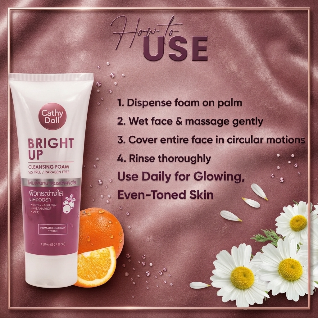 CATHY DOLL BRIGHT UP CLEANSING FOAM 150ML