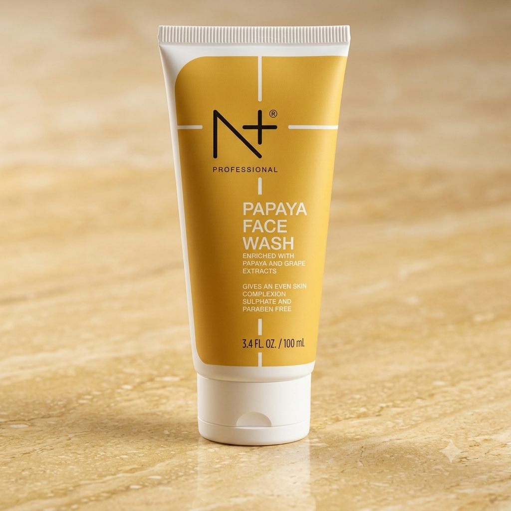 N+ PROFESSIONAL PAPAYA ENZYME FACE WASH 100ML