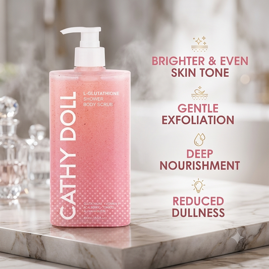 CATHY DOLL L-GLUTATHIONE SHOWER BODY SCRUB 400ML