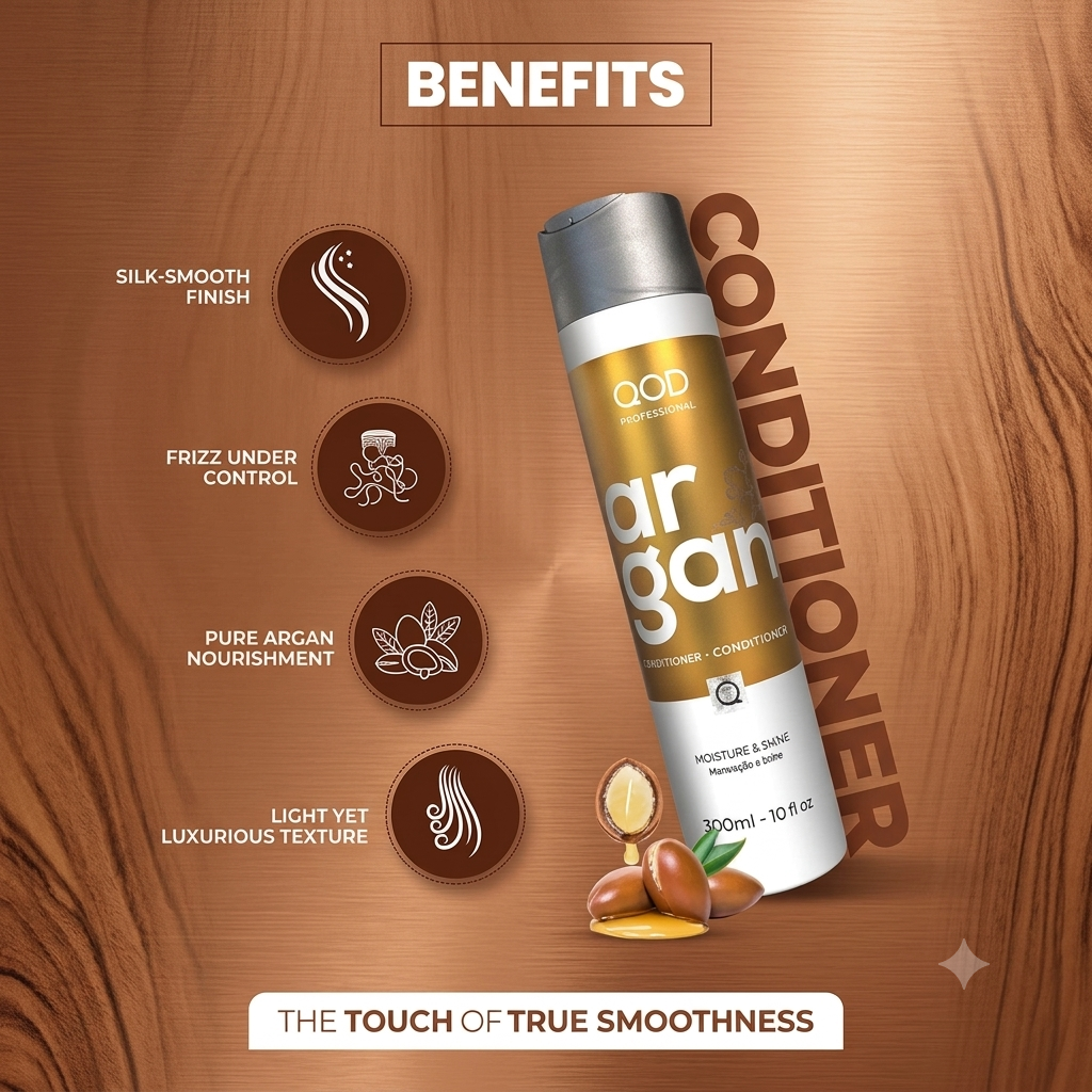 QOD Professional Argan Conditioner (300ml)