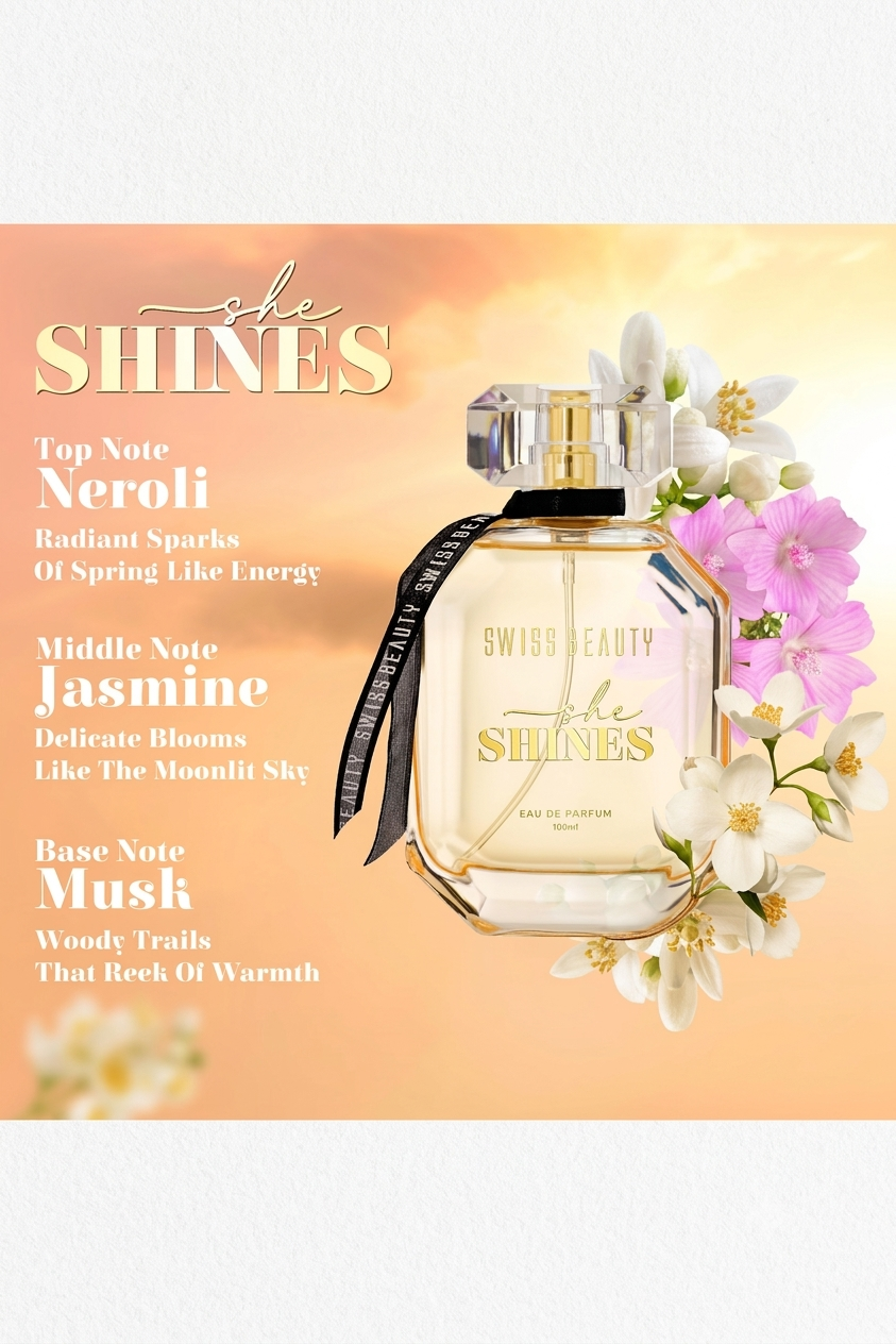 Swiss Beauty She Shines Eau de Parfum – 100 ml