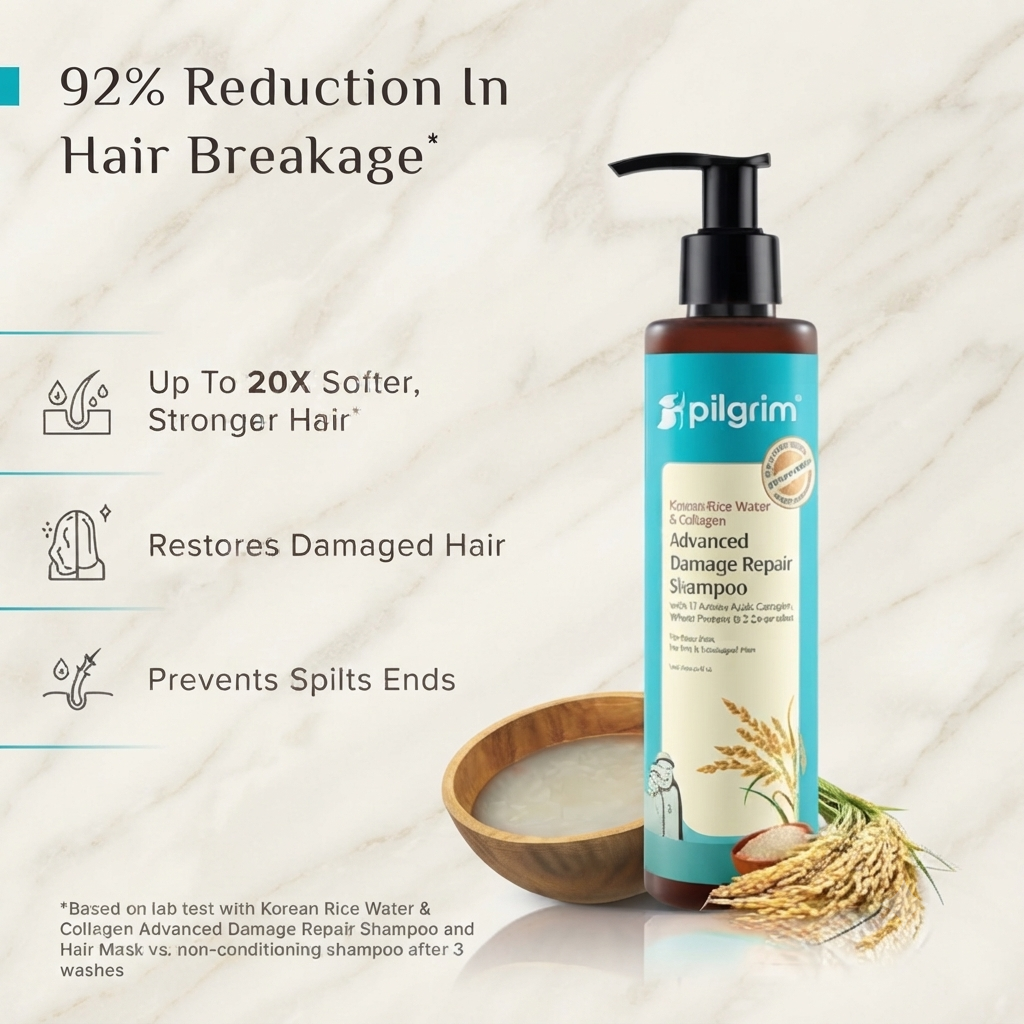 Pilgrim Advanced Damage Repair Shampoo – 200ml