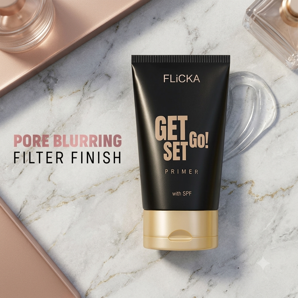Flicka  Professional Get Set Go Primer with SPF – 30ml