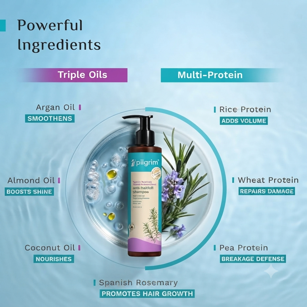 PILGRIM ANTI HAIRFALL SHAMPOO 200ML