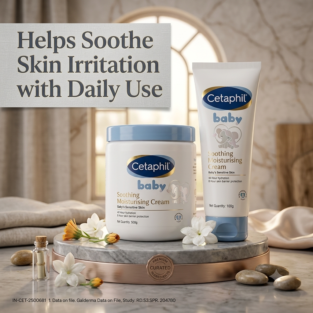 CETAPHIL BABY SOOTHING MOISTURISING CREAM 100G
