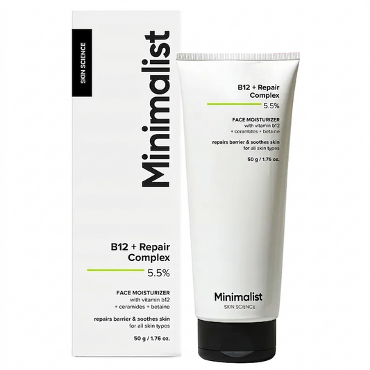 MINIMALIST B12 + REPAIR COMPLEX 5.5% FACE MOISTURIZER 50G