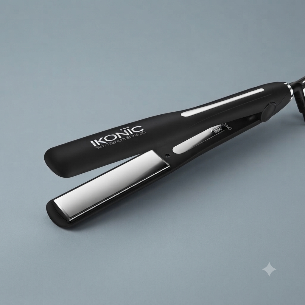 IKONIC Professional Hair Iron Slim Titanium Shine 3.0