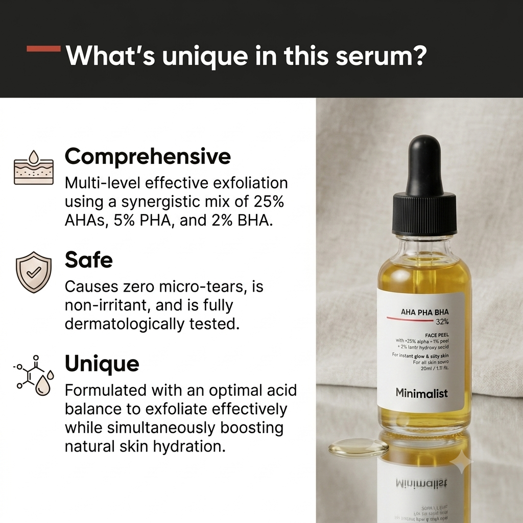 MINIMALIST AHA PHA BHA 32% 30ML