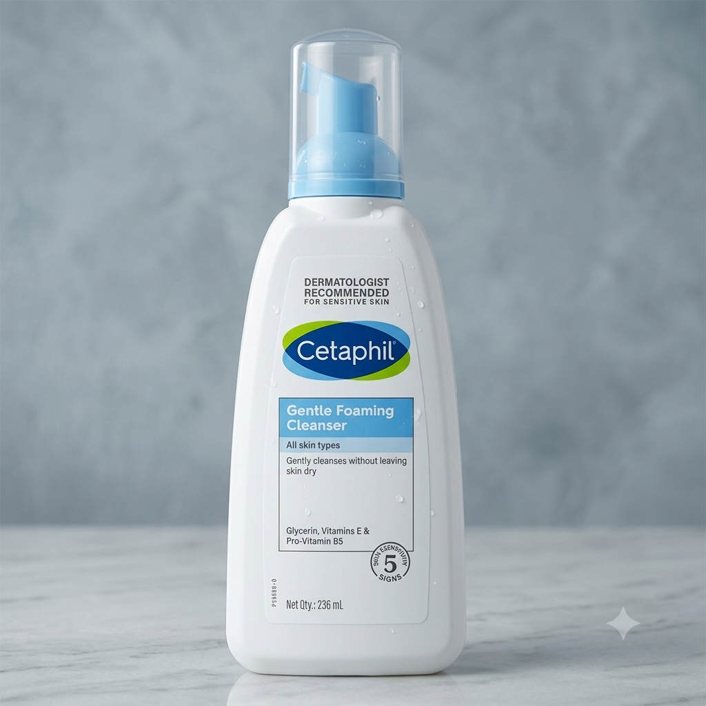 CETAPHIL GENTLE FOAMING CLEANSER 236ML