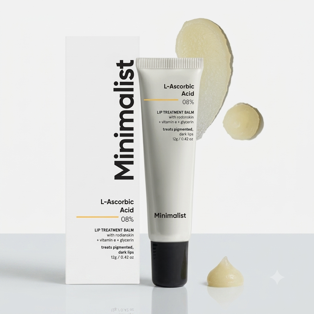 MINIMALIST L-ASCORBIC ACID 08% LIP TREATMENT BALM 12G