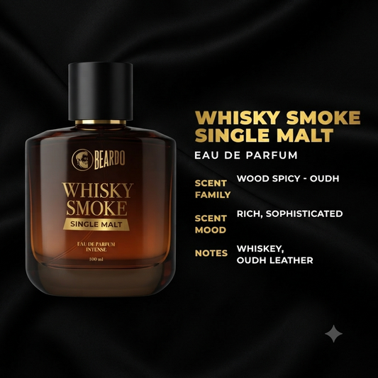 Beardo Whisky Smoke Single Malt Eau De Parfum Intense 100ml