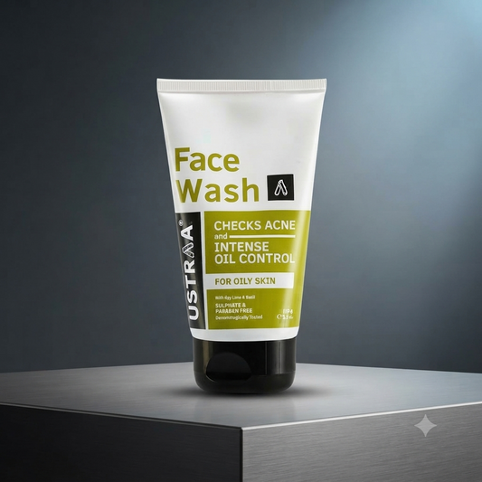 Ustraa Face Wash – Checks Acne & Intense Oil Control | 100g