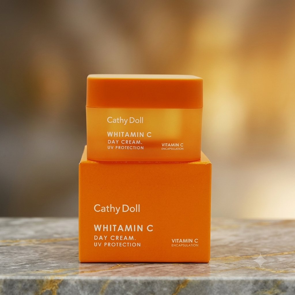 CATHY DOLL WHITAMIN C DAY CREAM UV PROTECTION 50GM