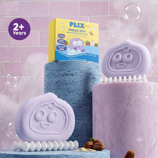 PLIX KIDS HAPPY SKIN MOISTURIZING BATHING BAR 75GM