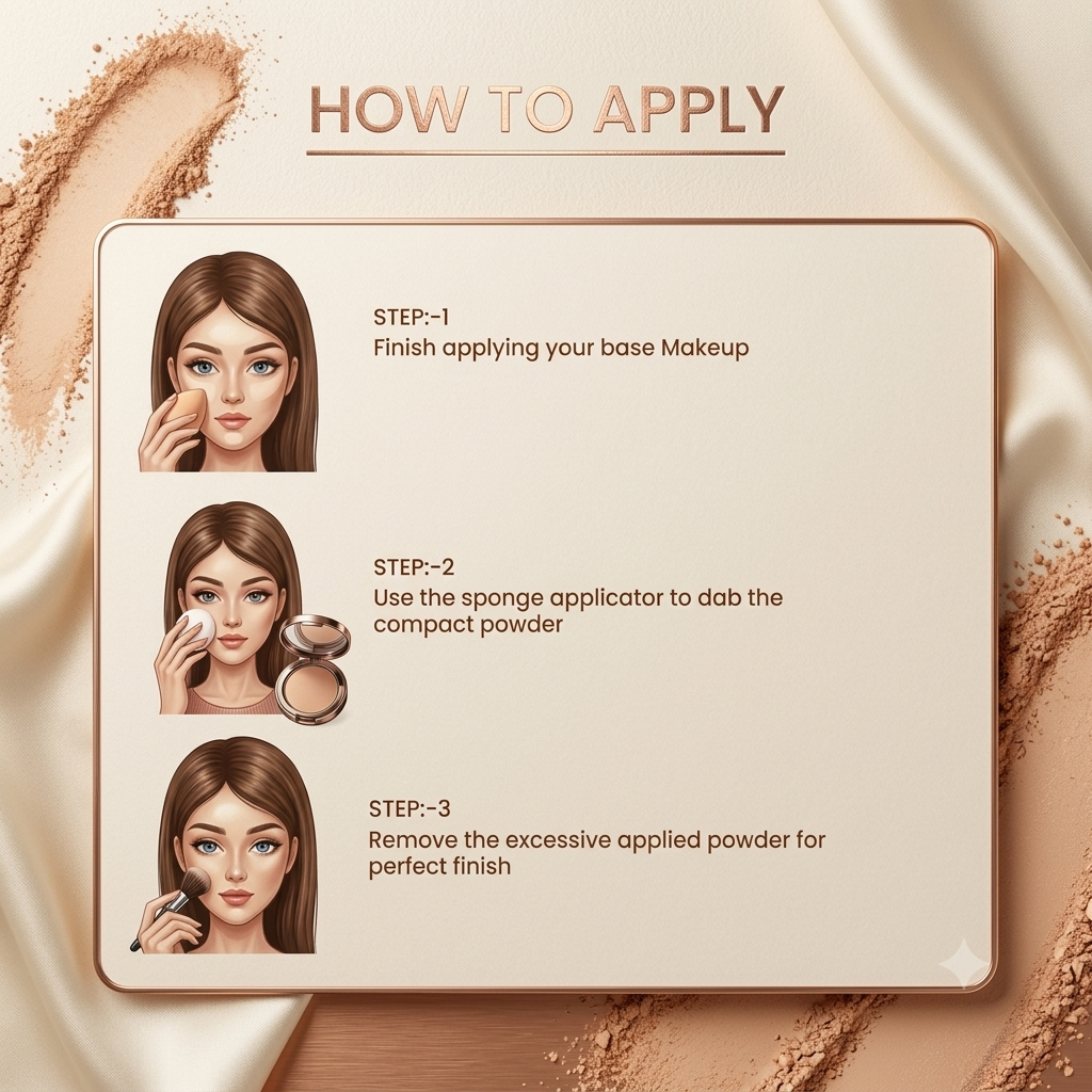 SHOPAAREL TRUE MATTE COMPACT POWDER CP01 , CP02 & CP03