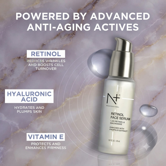 N+ PROFESSIONAL RETINOL FACE SERUM 30ML
