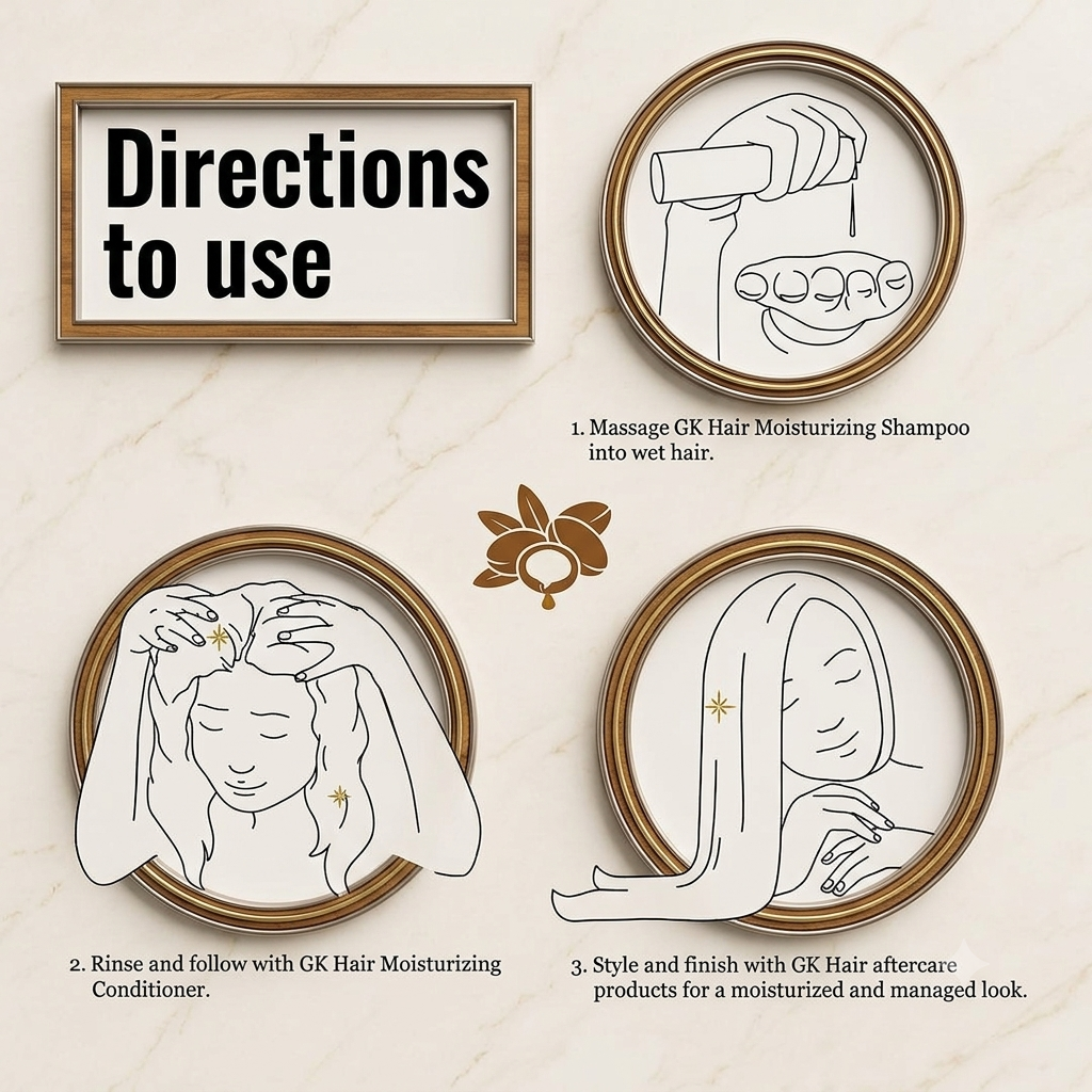GK Hair Color Protection Moisturizing Conditioner (300ml)